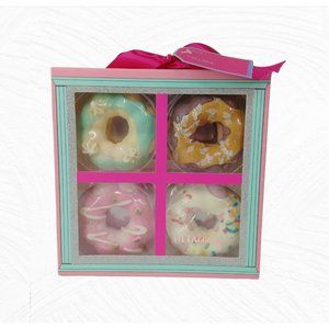 Donut Doughnut Bath Fizzers 4 Pack 2.6oz /75g each